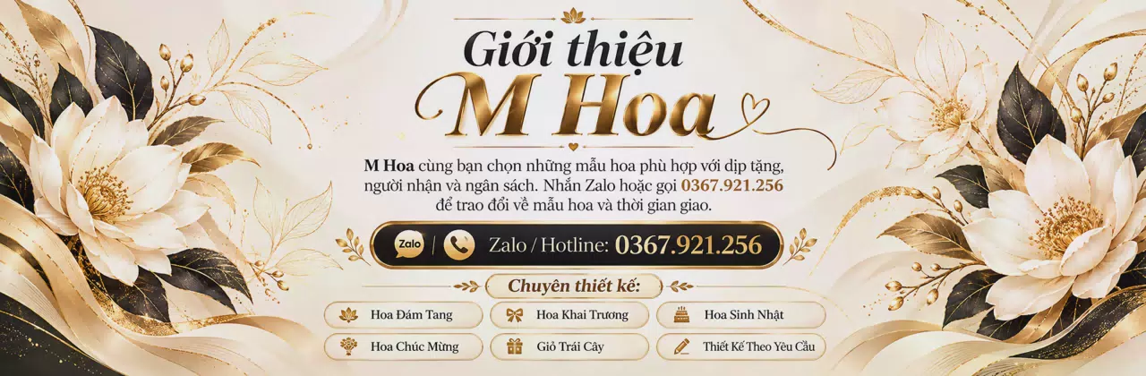 Ảnh bìa Shop hoa tươi Phường Tân Sơn Nhì Hồ Chí Minh - Để lời nhắn thêm dịu dàng